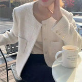 Womens Textured Button-Up Cardigan-1