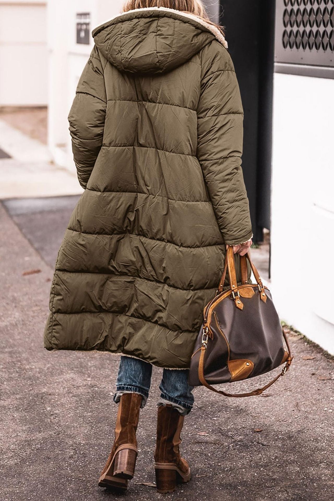 Chic Double-Sided Hooded Coat