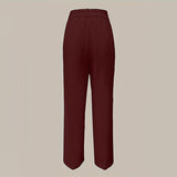 High Waisted Wide Leg Trousers