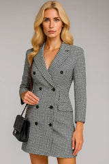 Sabuk Lengan Panjang Busana Wanita Musim Gugur Dan Musim Dingin Ganda