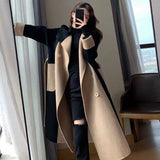 Double-Sided Fleece Wool Coat