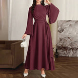 Middle Eastern Flare Sleeve Maxi