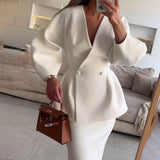 2-Piece Solid Color Maxi Set