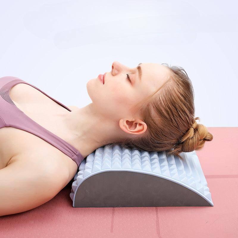 Back Stretcher Pillow Neck Lumbar Support Massager For Neck-6