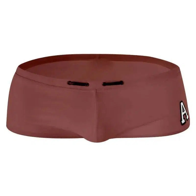 Boxer men's swimming trunks-Coffee-8