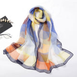 Casual Colorful Triangle Geometric Light And Delicate Silk-Colorful Triangle 1-1