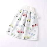 Cotton and bamboo fiber Baby diaper skirt-Train-4