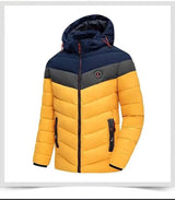 Stylish Down Padded Jacket for Ultimate Warmth-Yellow-2