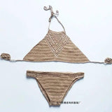 Europe explosion hook hand woven suit bikinis beach-3