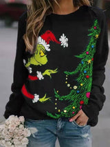 European And American Christmas Hot Fleece Sweater-4