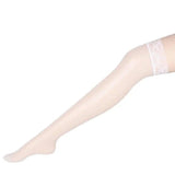 Fishnet stockings lace lace temptation fishnet stockings-White-6