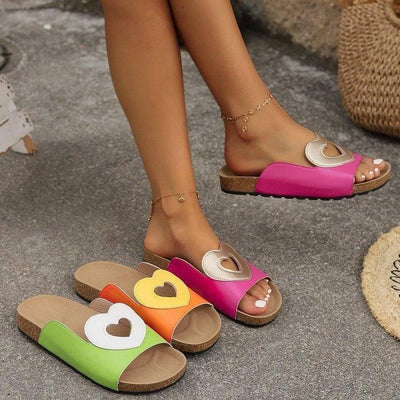 Hollow Love Sandals-5