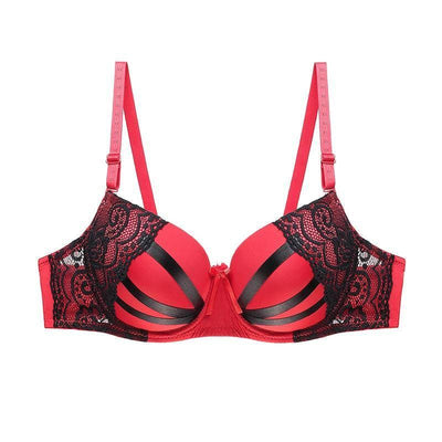 Julexy Push Up Women Bras Lace Underwear B C Cup-6