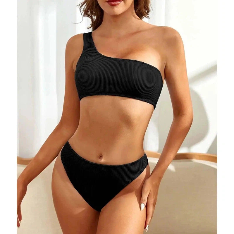 Ladies Fashion Bikini One Shoulder Explosive Style-1