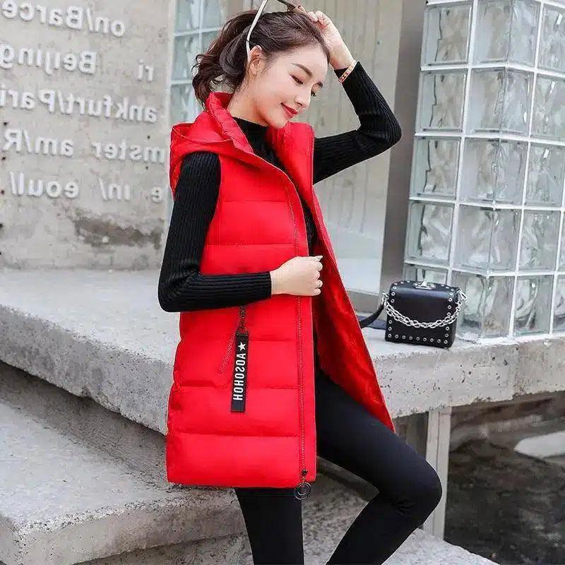 LOVEMI - Lovemi - Autumn Winter Vest Down Cotton Jacket Jacket Lady