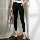 LOVEMI - Lovemi - Black cropped leggings