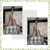 LOVEMI - Lovemi - Black Silk Pantyhose Bare Legs Artifact