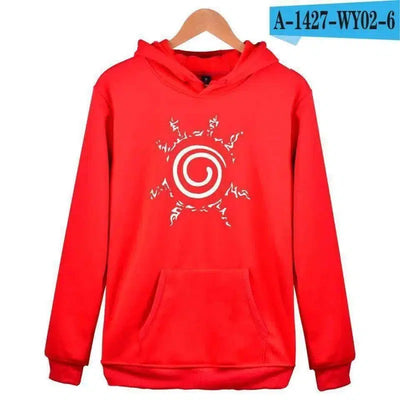 Cloud Print Hoodie - Ultimate Comfort & Style-Red a-2