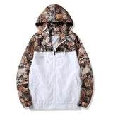 LOVEMI - Lovemi - Fallen color matching street jacket men's jacket