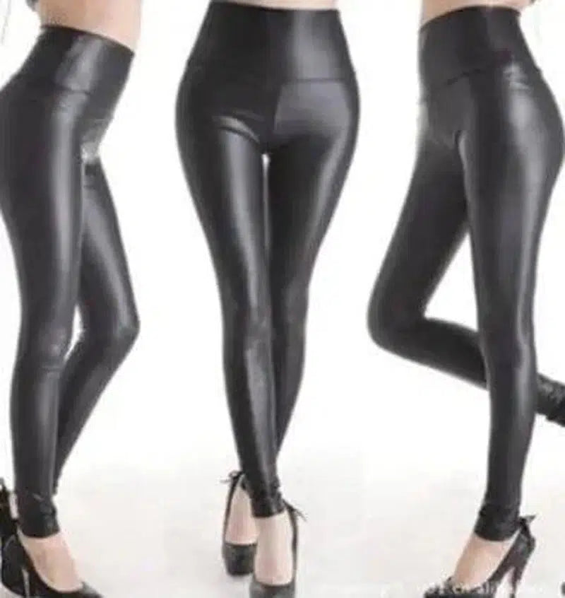 LOVEMI - Lovemi - Hot spring and autumn new imitation leather pants