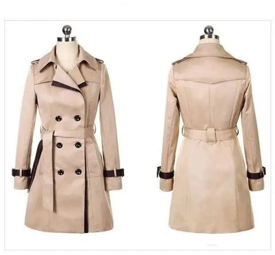 LOVEMI - Lovemi - Ladies Autumn Trench Coat For Women Winter Long