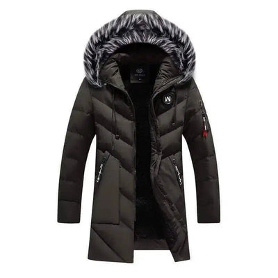 LOVEMI - Lovemi - Mid-length plus cashmere padded jacket