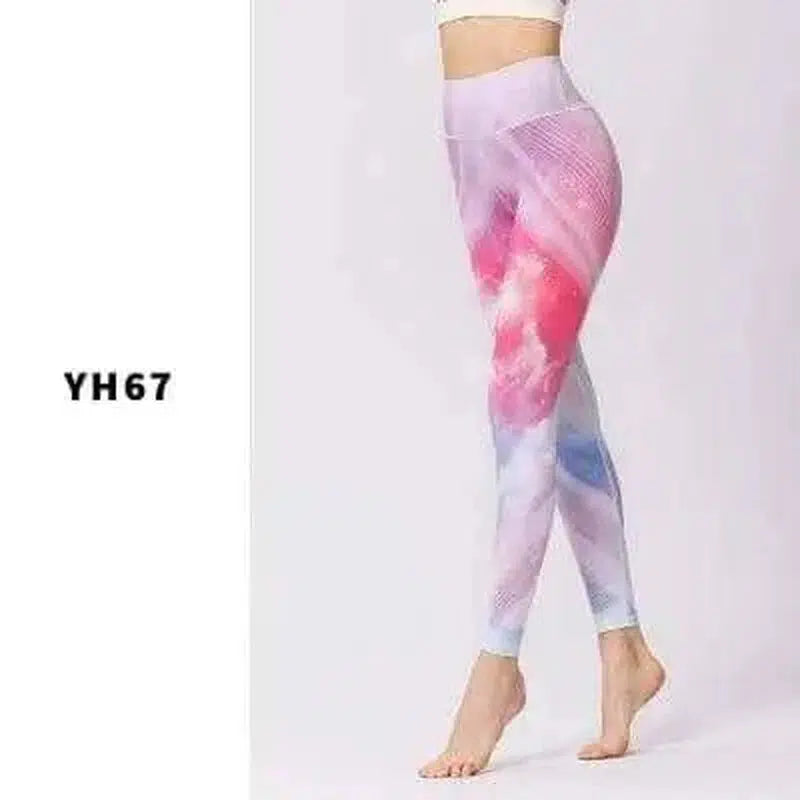 LOVEMI - Lovemi - Printed sports leggings