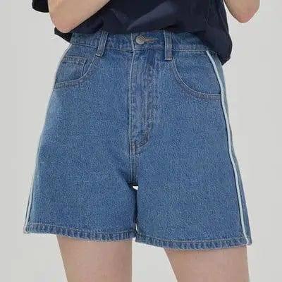 Square houlest original high waist summer slim loose wild-XL-18