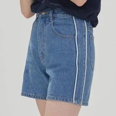 Square houlest original high waist summer slim loose wild-8