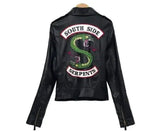 LOVEMI - Lovemi - Viper Snake Leather Jacket