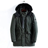 Winter Warm Jacket-Army green-2