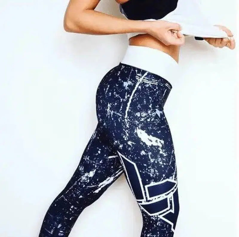 LOVEMI - Lovemi - Women Leggings Printing Leggings Breathable Woman