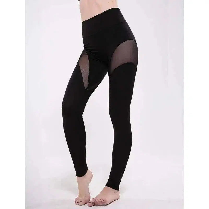 Yoga Fitness pants-Black-1