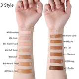 Makeup Liquid Foundation Oil Control Concealer-3Style-2