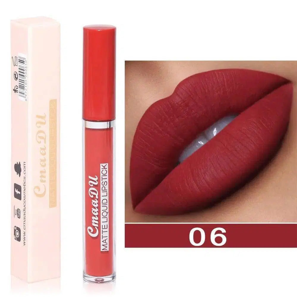 Non-stick Cup Long Lasting Waterproof Liquid Lip Gloss-F-8