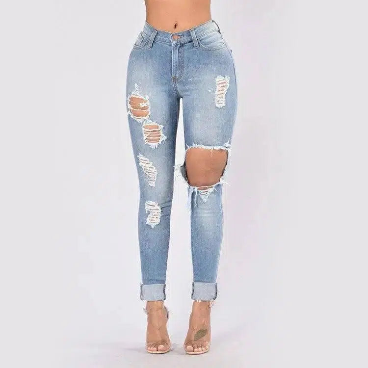 LOVEMI - Pencil feet jeans