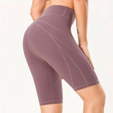 Reversible Brushed Nude Yoga Pants-Lotus color-4