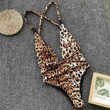 Women One-Piece Bikini Swimwear Monokini Beach Swimsuit-1style-1