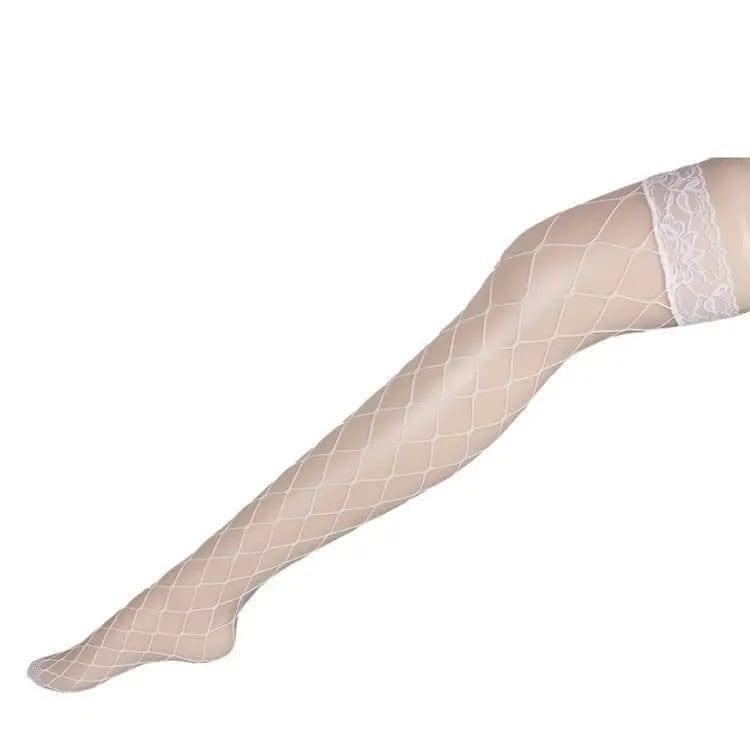 Silk Ultra-thin 9CM Wide Lace Long Tube Japanese Women Over-8