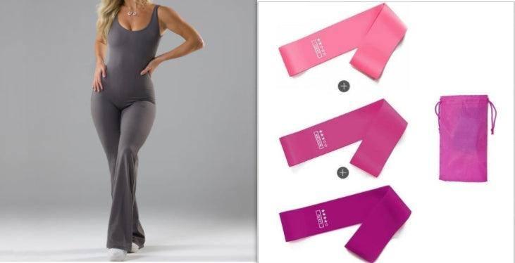 Slim Fit Hip Raise Jumpsuit Sexy Backless Exercise Yoga-S-16