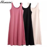 Stylish Women's Tank Top Dresses | Versatile & Comfy-1