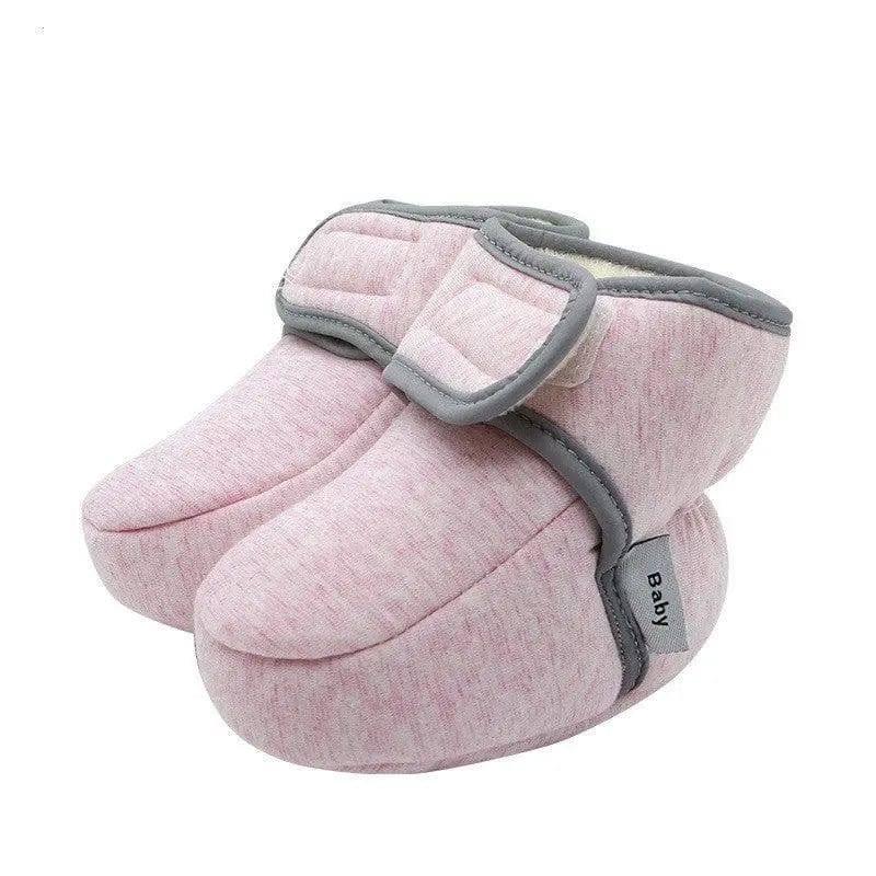 LOVEMI - Velcro with Soft Soles for Baby Does Not Come Off Cotton