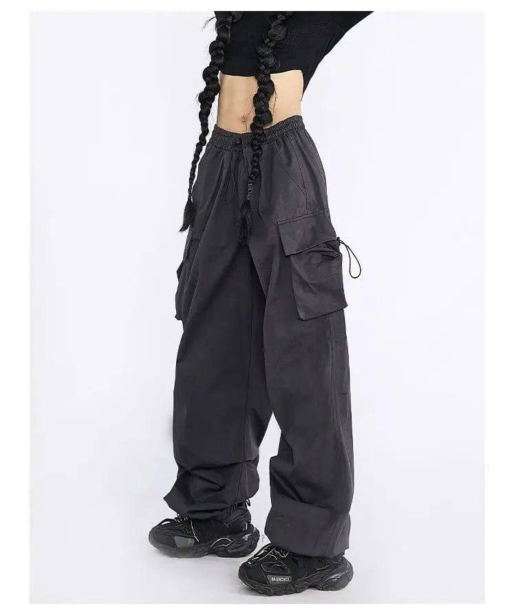 Wide Leg Pants For Female Niche, Loose Covering For Flesh-Grey-3