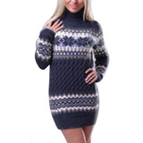 Women's Christmas Turtleneck Sweater-2