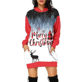 Women's Fashion Casual Printing Christmas Holiday Party-SWY090203-4