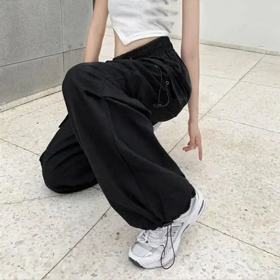 Women's Fashion Loose Large Wide Leg Pants-3