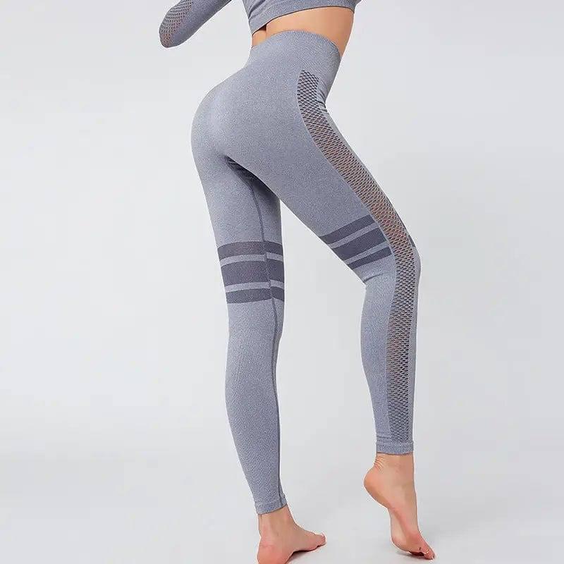 Yoga Crop Top Seamless Yoga sets-3