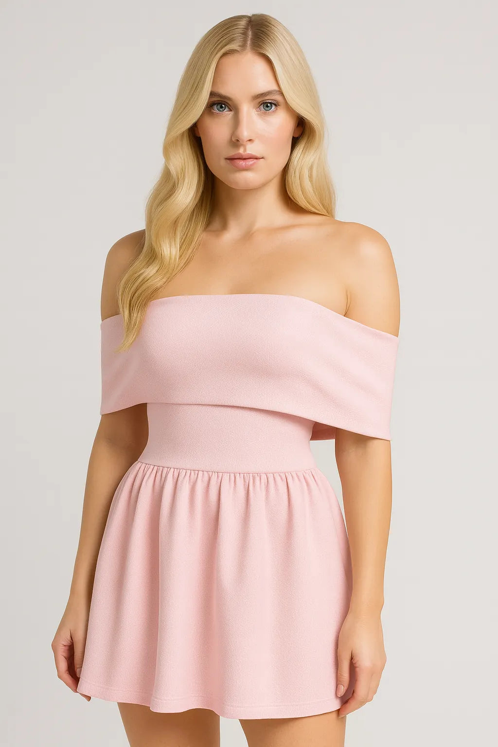 Gaun Liburan Pantai Gaya Eropa dan Amerika Rajutan